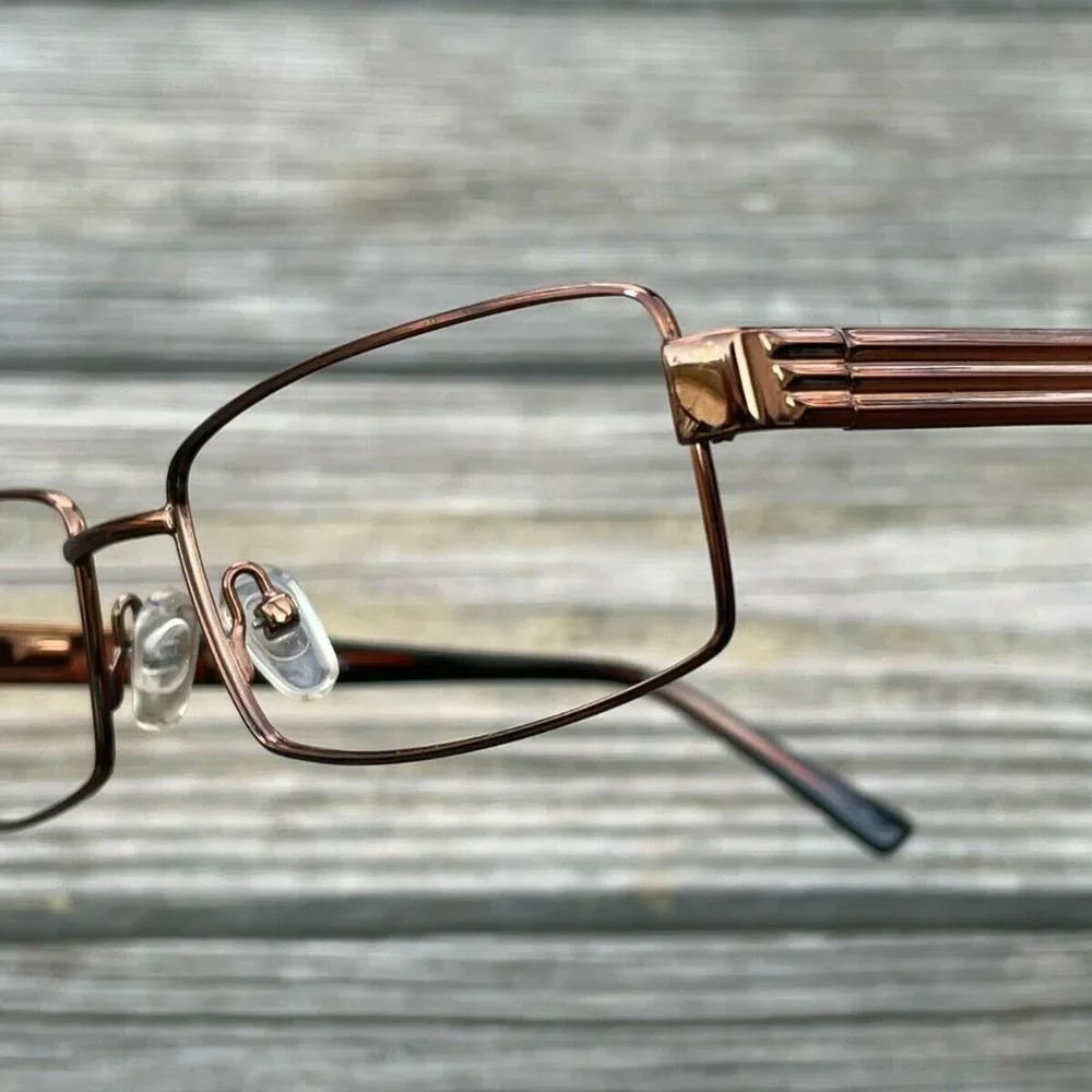 RICHARD TAYLOR SCOTTSDALE Eyeglasses IRVIN Bronze Tone Glasses Frame 56[]17 140